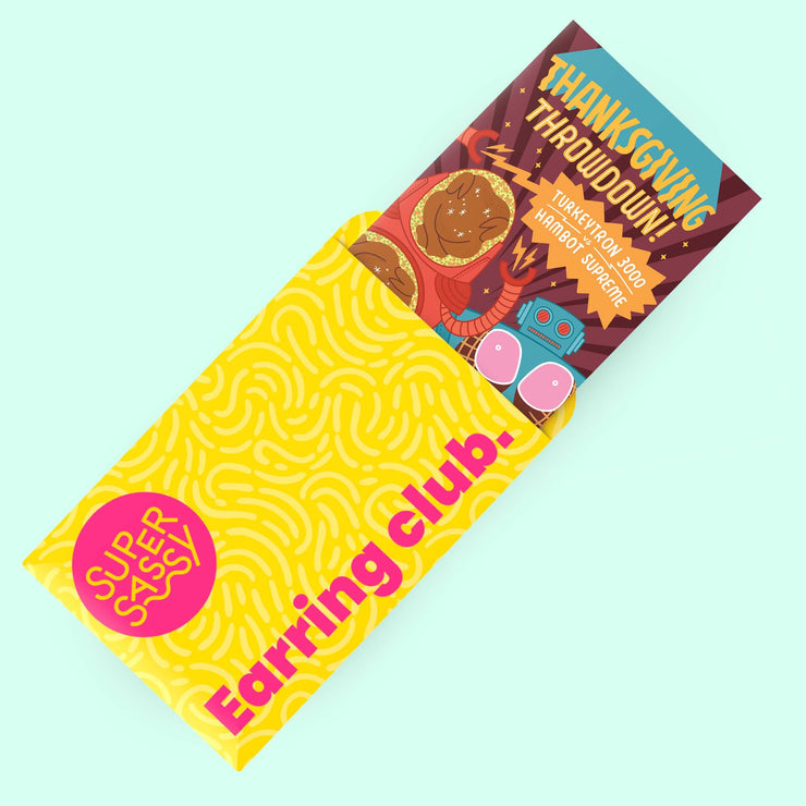 Thanksgiving Throwdown - Earring Club Season 1 Collection 12